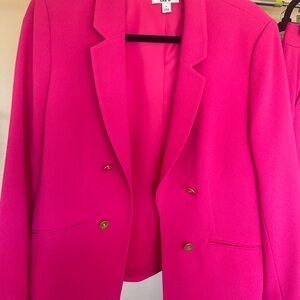 Bar III Fuchsia Women's Blazer w/matching pants & top; see other listings
